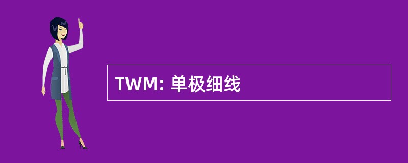 TWM: 单极细线