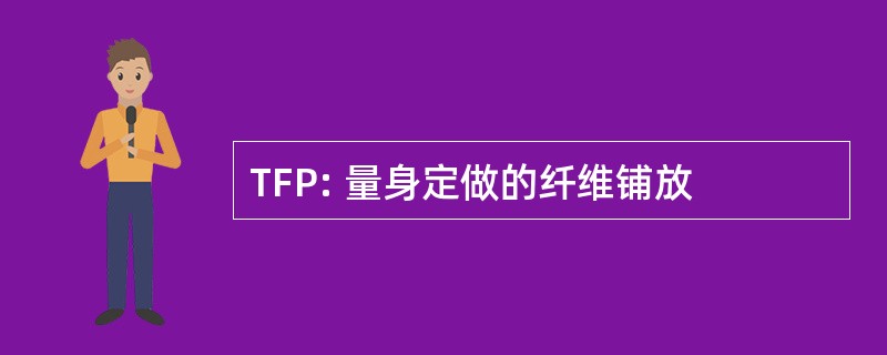 TFP: 量身定做的纤维铺放