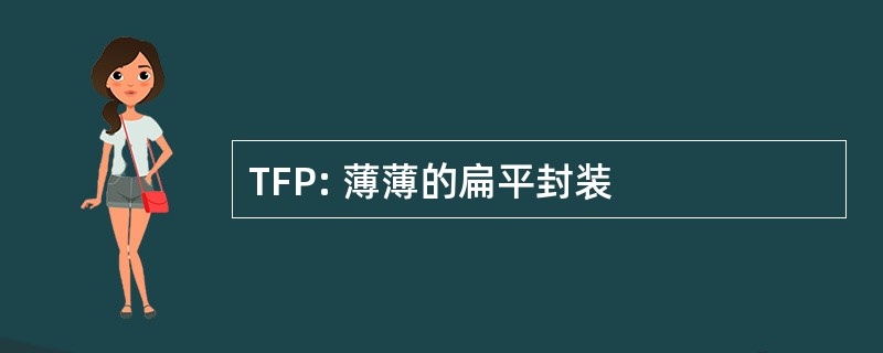 TFP: 薄薄的扁平封装