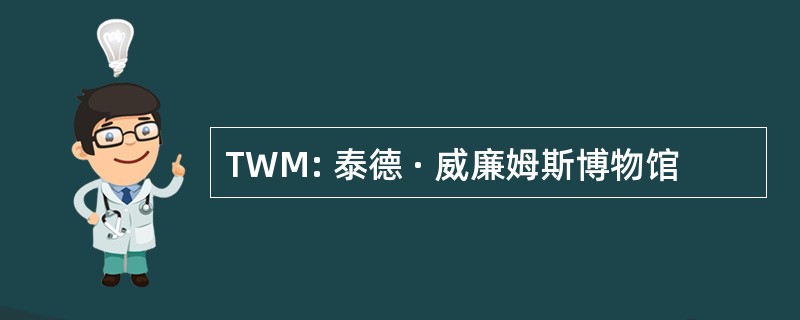 TWM: 泰德 · 威廉姆斯博物馆