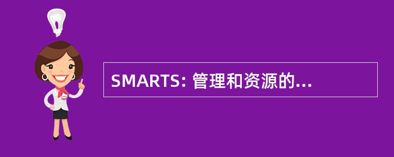 SMARTS: 管理和资源的技术服务支持