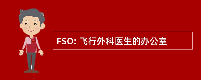 FSO: 飞行外科医生的办公室