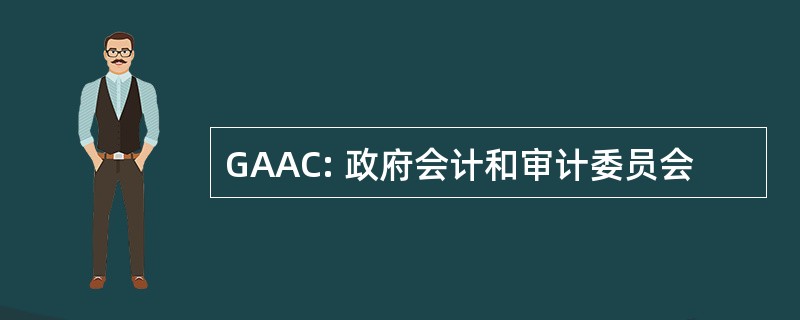 GAAC: 政府会计和审计委员会