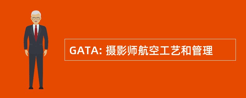 GATA: 摄影师航空工艺和管理