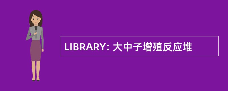 LIBRARY: 大中子增殖反应堆