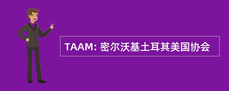 TAAM: 密尔沃基土耳其美国协会