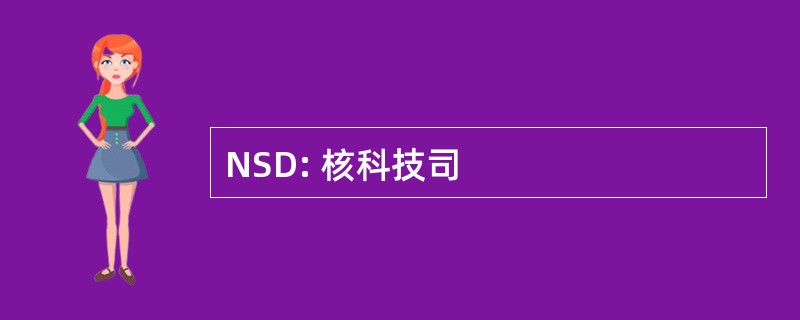 NSD: 核科技司