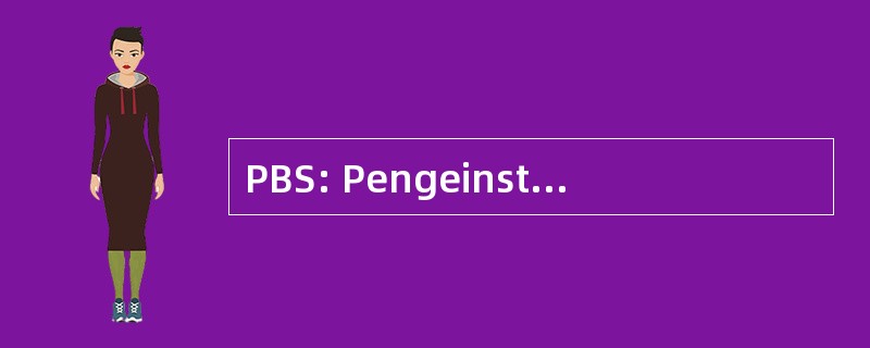 PBS: Pengeinstitutternes Betalingsservice