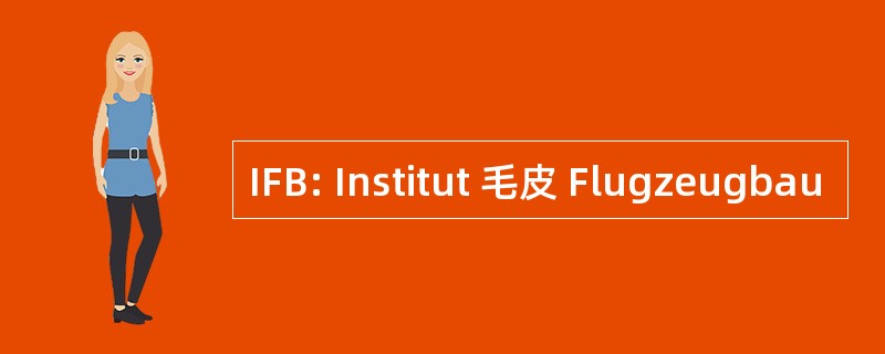 IFB: Institut 毛皮 Flugzeugbau