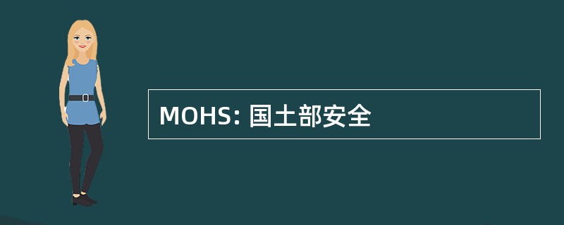 MOHS: 国土部安全