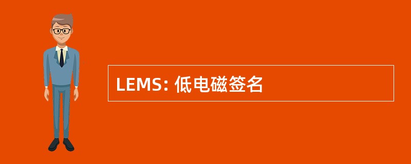 LEMS: 低电磁签名