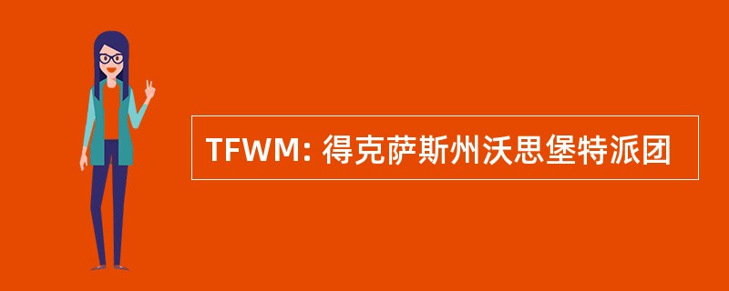 TFWM: 得克萨斯州沃思堡特派团