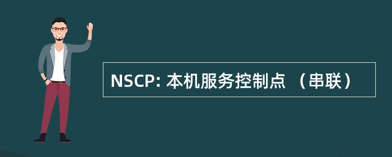 NSCP: 本机服务控制点 （串联）