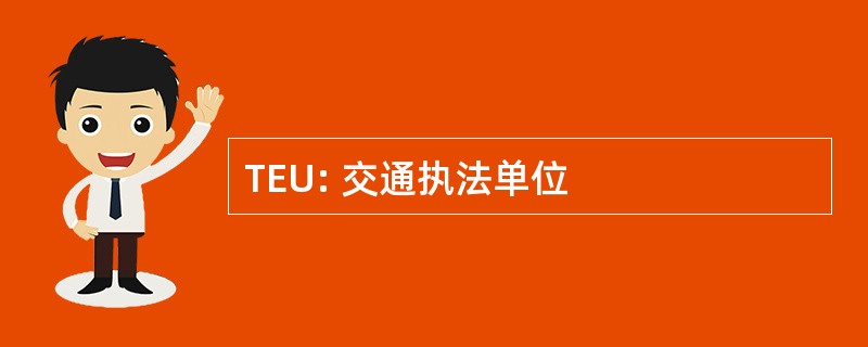 TEU: 交通执法单位