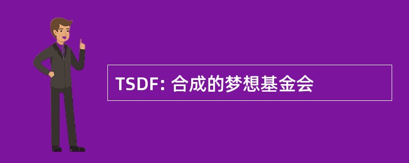 TSDF: 合成的梦想基金会