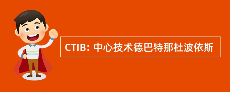 CTIB: 中心技术德巴特那杜波依斯