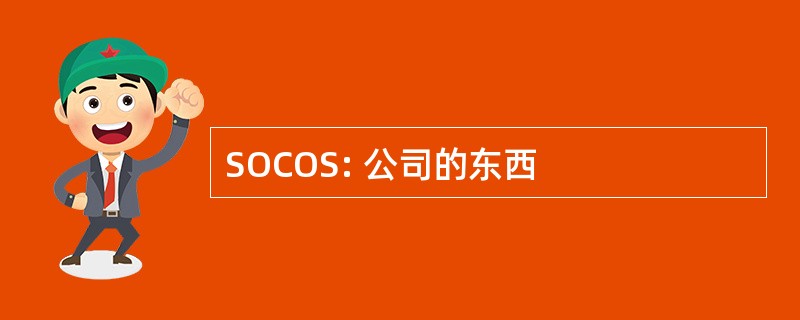 SOCOS: 公司的东西