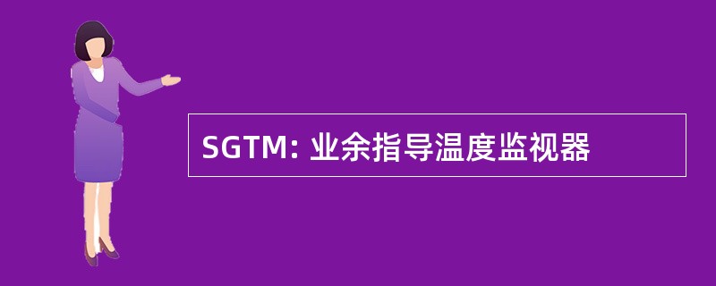 SGTM: 业余指导温度监视器