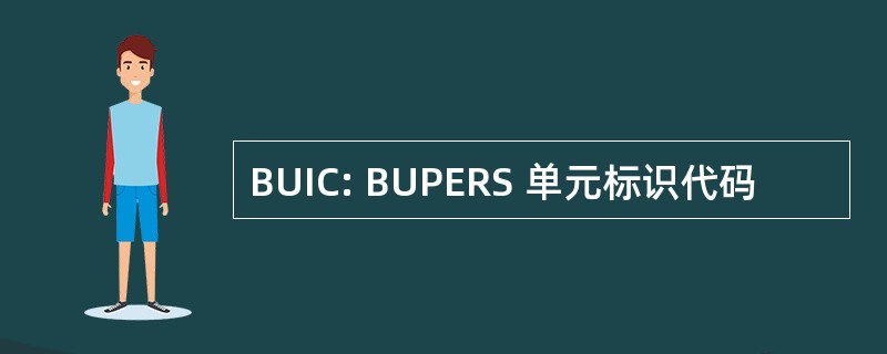 BUIC: BUPERS 单元标识代码