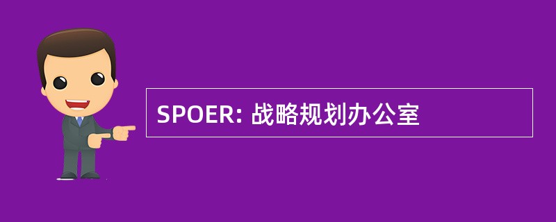 SPOER: 战略规划办公室