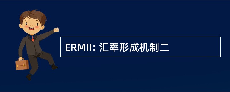 ERMII: 汇率形成机制二