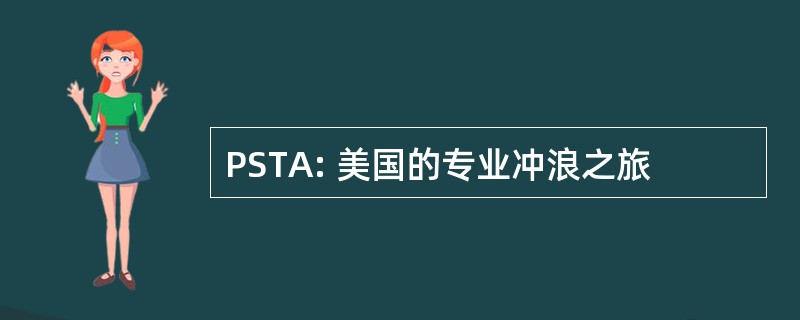 PSTA: 美国的专业冲浪之旅