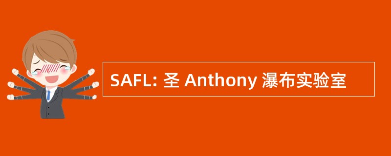 SAFL: 圣 Anthony 瀑布实验室