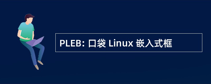 PLEB: 口袋 Linux 嵌入式框