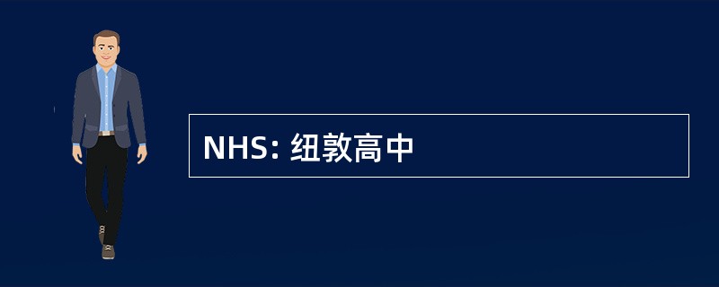 NHS: 纽敦高中