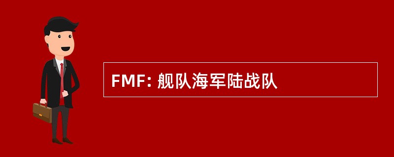 FMF: 舰队海军陆战队