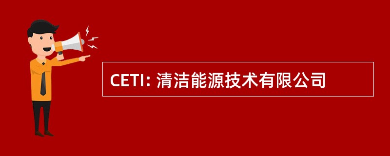 CETI: 清洁能源技术有限公司