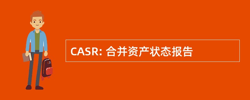 CASR: 合并资产状态报告