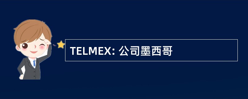 TELMEX: 公司墨西哥