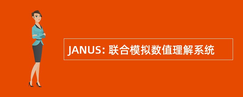 JANUS: 联合模拟数值理解系统