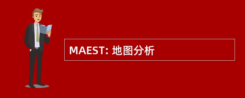 MAEST: 地图分析