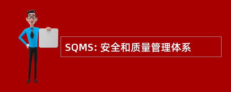 SQMS: 安全和质量管理体系