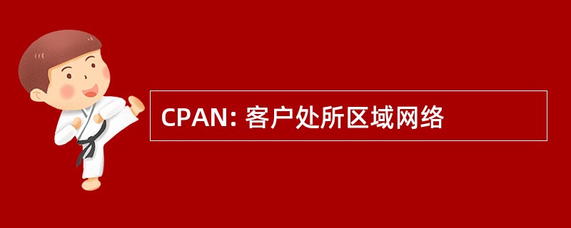 CPAN: 客户处所区域网络