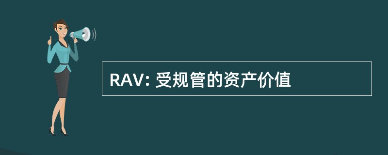 RAV: 受规管的资产价值