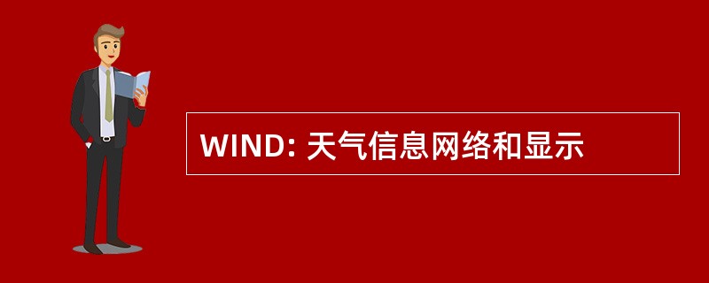 WIND: 天气信息网络和显示