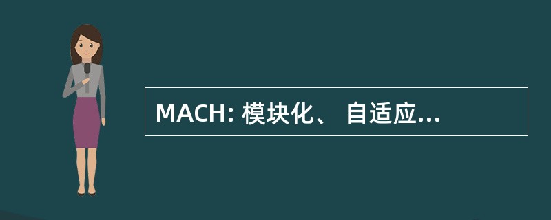 MACH: 模块化、 自适应的计算机，硬件