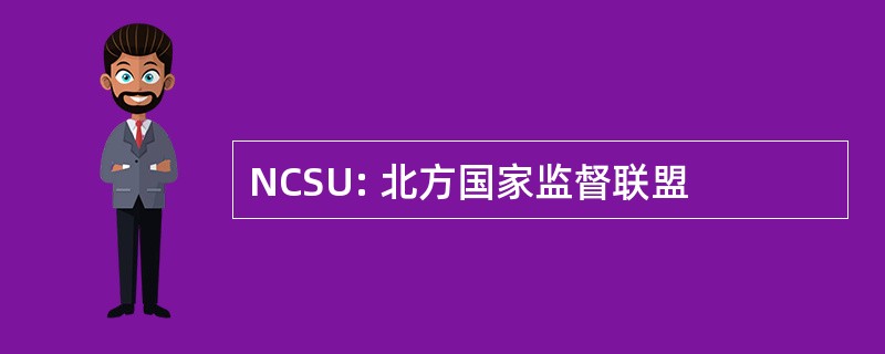 NCSU: 北方国家监督联盟