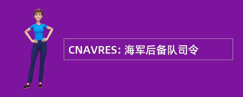 CNAVRES: 海军后备队司令