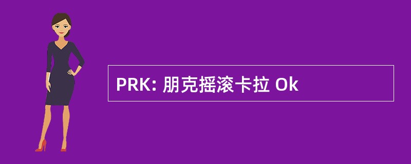 PRK: 朋克摇滚卡拉 Ok