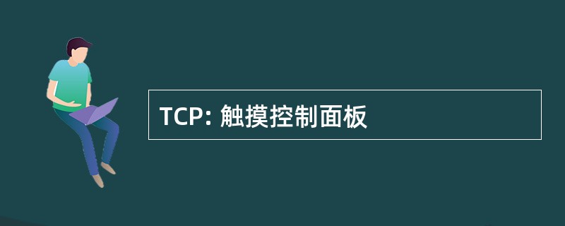 TCP: 触摸控制面板