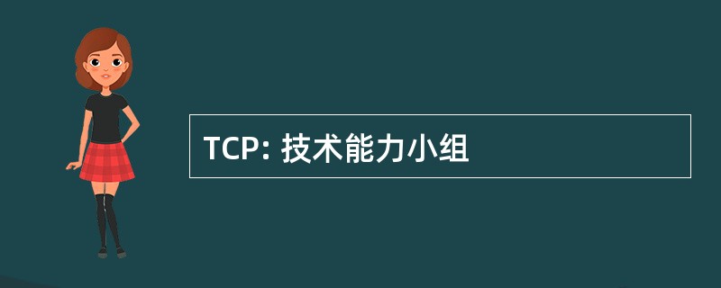 TCP: 技术能力小组