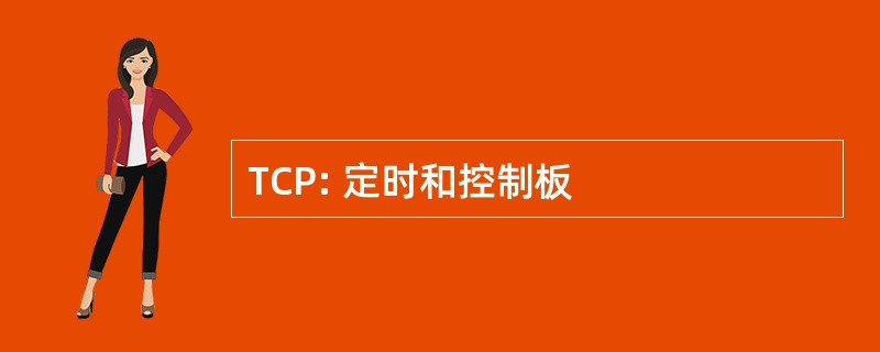 TCP: 定时和控制板