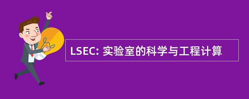 LSEC: 实验室的科学与工程计算