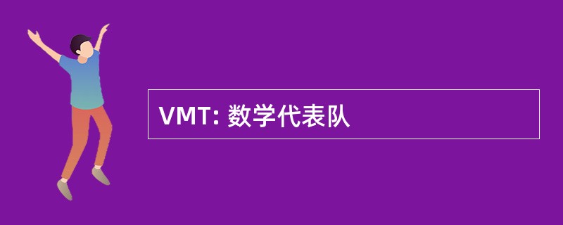 VMT: 数学代表队