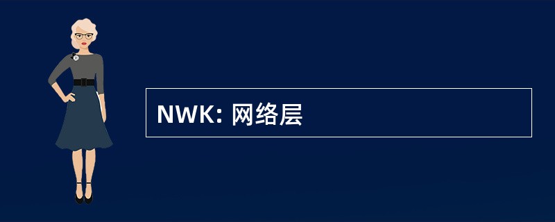 NWK: 网络层