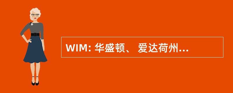 WIM: 华盛顿、 爱达荷州和蒙大拿州铁路公司